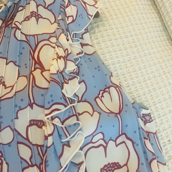 TED BAKER London dress.TED size4.US size10.Poppy print. - Picture 10 of 12